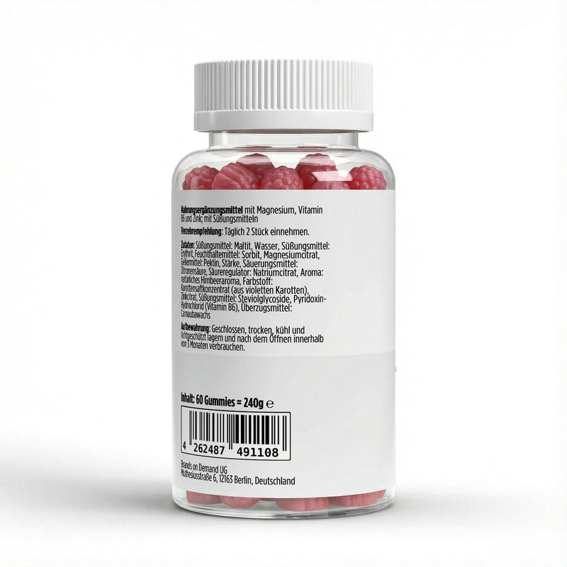 Magnesium + Zink + B6 Gummies - productfoto