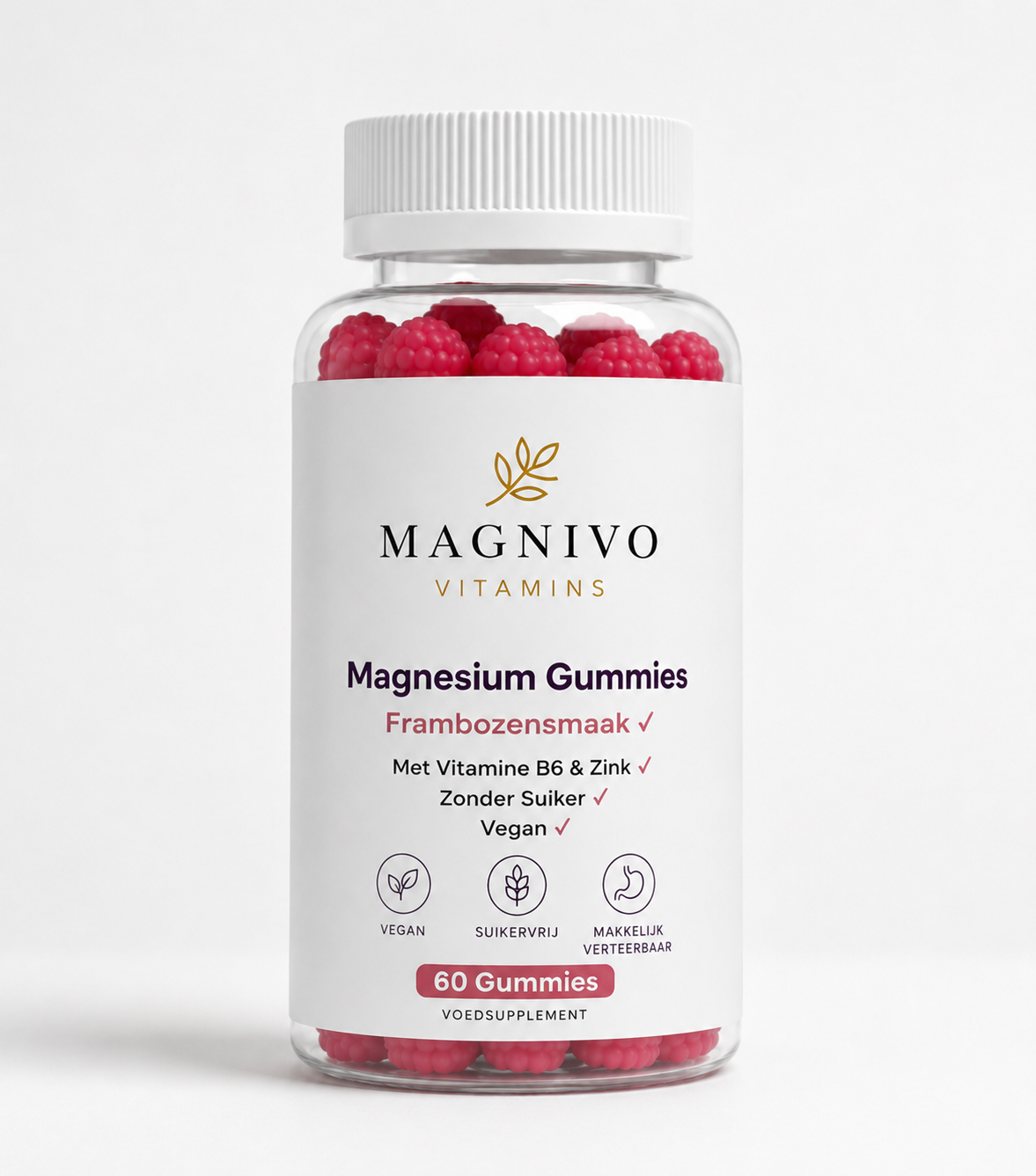 Magnesium + Zink + B6 Gummies - 60 Stk.
