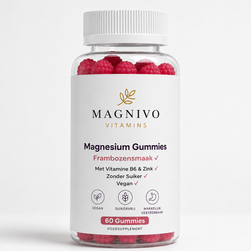 Magnesium + Zink + B6 Gummies – 60 stuks